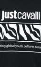 JUST CAVALLI-Tricou cu logo grafic